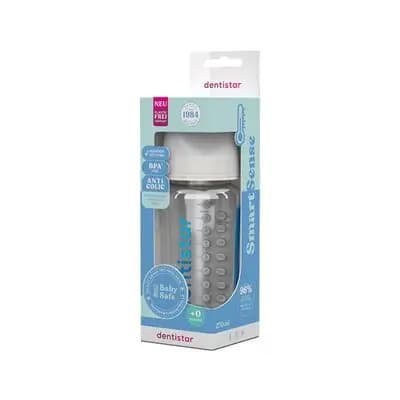 ბეიბი ნოვა ბოთლი პლასტმასის თერმოსენსორული, 270მლ