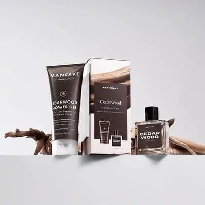 მენქეივი სასაჩუქრე ნაკრები სუნამო +შხაპის გელი კედრის ხის არომატით