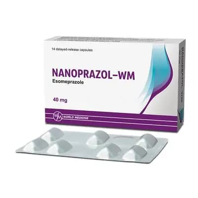 ნანოპრაზოლი-WM 40მგ#14კაფს