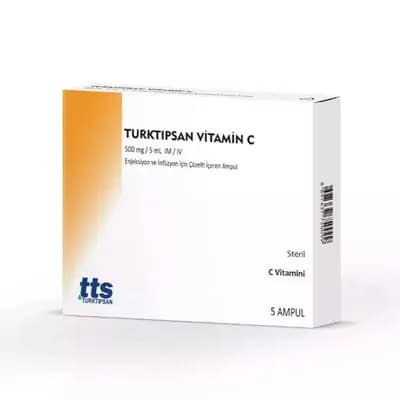 ვიტ C10% ი.ვ/ი.მ 5მლ #5ა(ტურკტ)
