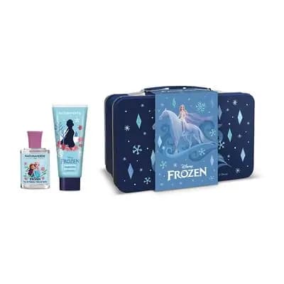 ნატურავერდე-ნაკრები FROZEN აბაზანის ქაფი 100მლ + EDT 30მლ + ტინ ბოქსი