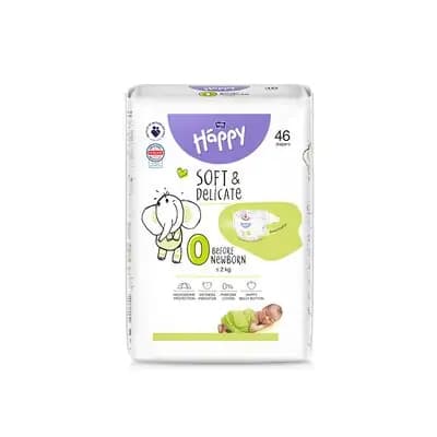 ჰეფი ბავშვის საფენი N0 2 კგ.მდე 42ც (Before newborn)