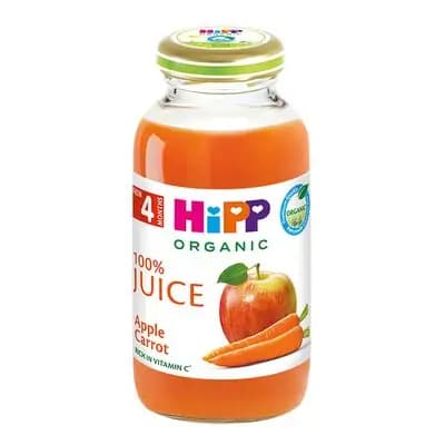 ჰიპი ვაშლისა და სტაფილოს წვენი 200მლ