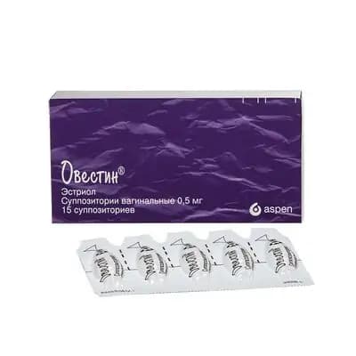 ოვესტინი 0.5მგ #15ვაგინ. სანთ