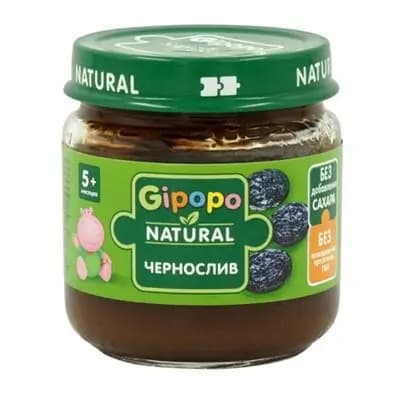 ჰიპოპო - პიურე შუშა ქლიავის 80გ