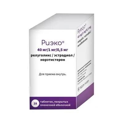 რიეკო 40მგ/1მგ/0,5მგ#28ტ