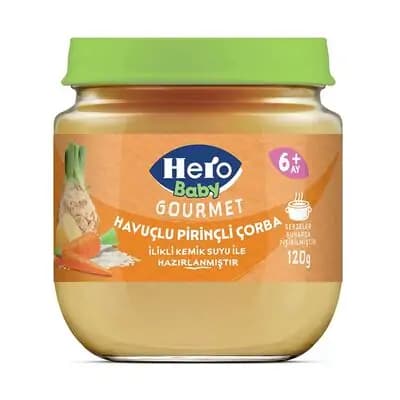 ჰერო სტაფილი და ბრინჯის პიურე