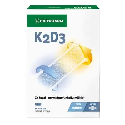 დიეტფარმი K2D3 #30კაფს