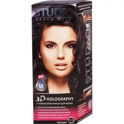 სტუდიო თმის საღებავი N1.0