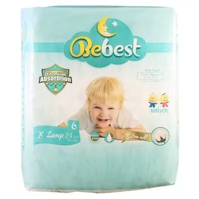 ბიბესტი-ბავშვის საფენი N6 16+კგ #24