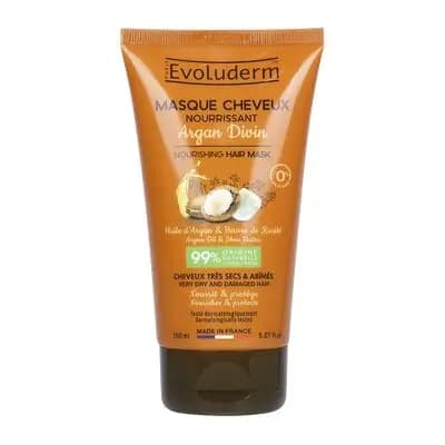 ევოლუდერმი-თმის ნიღაბი არგანი და შია 150მლ