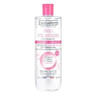 ევოლუდერმი-მიცელარული წყალი 500მლ