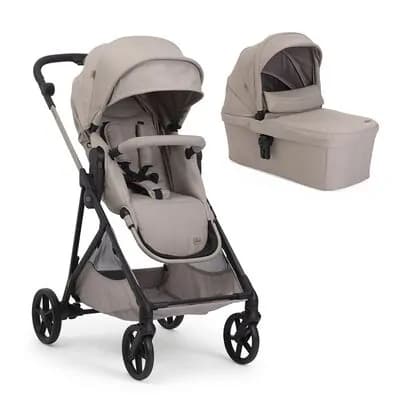 ჩიკო-Chicco-ორეული SEETY ეტლი+ ეტლის კალათი კრემისფერი