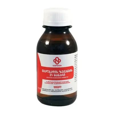 წყალბადის ზეჟანგი3%100მლ(ნეოფ)