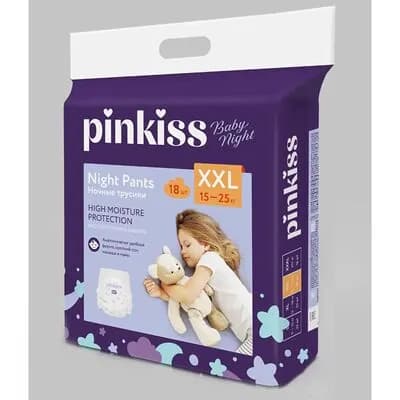პინკისი-ბავშვის ტრუსი ღამის XXL 18ც 15-25კგ.