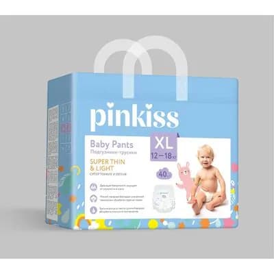 პინკისი-ბავშვის ტრუსი XL 40ც 12-18კგ.
