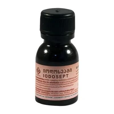 იოდოსეპტი 5% 10მლ (ნეოფ)