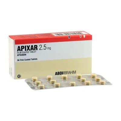 აპიქსარი 2.5მგ #56ტ