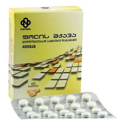 ფოლიუმის მჟ400მკგ #60ტ(ნეოფ)