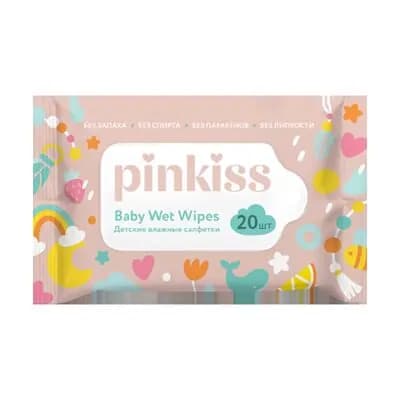 პინკისი-სველი ხელსახოცი 20ც.