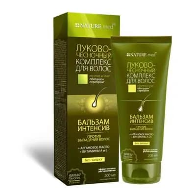 ნატურ-ბალზამი თმის/ცვენის საწინააღმდეგო 200მლ