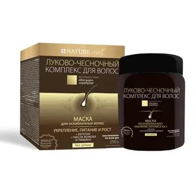 ნატურმედი-ნიღაბი ხახვი/ნიორი 250მლ