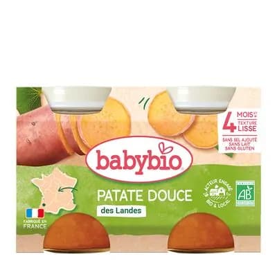 ბეიბიბიო - ლანჩი ბატატის პიურე, 4 თვ, 130გx2ც. 0491