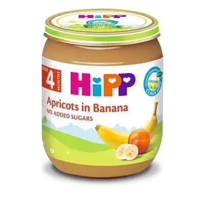 ჰიპი ქილის ხილფაფა ბანანი გარგარი 125გ