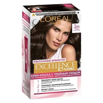 ლორეალი Excellence თმის საღებავი N 300
