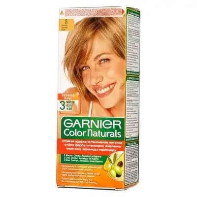 გარნიერი NATR თმის საღებავი N8.0