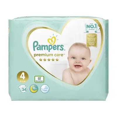 პამპერსი პრემიუმი N4 #34