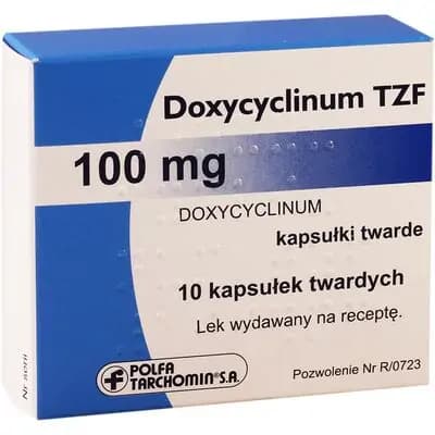 დოქსიციკლინუმი TZF 100მგ#10კაფ