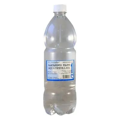 გამოხდილი წყალი 1000მლ (საქ)