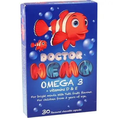 დოქტორ ნემო ომეგა-3 #30კაფს