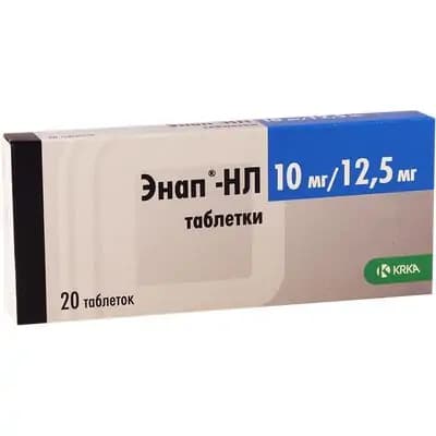 ენაპი-HL 10მგ/12.5მგ #20ტ