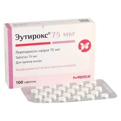 ეუთიროქსი 75მკგ#100ტ