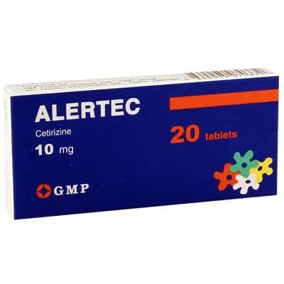 ალერტეკი 10მგ #20ტ GMP