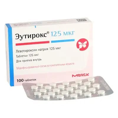 ეუთიროქსი 125მკგ#100ტ