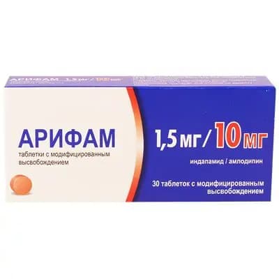 არიფამი 1.5მგ/10მგ #30ტ