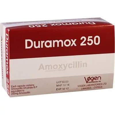 დურამოქსი(ამოქსაც)0.25გ#10კაფს