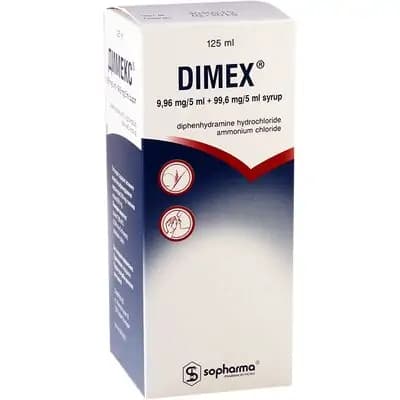 დიმექსი 125მლ სიროფი (ბულგ)