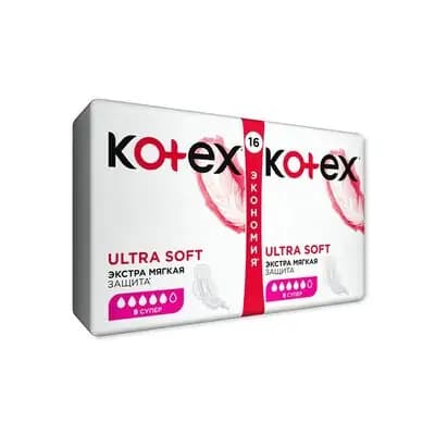 კოტექსი ულტრ სოფთი #16
