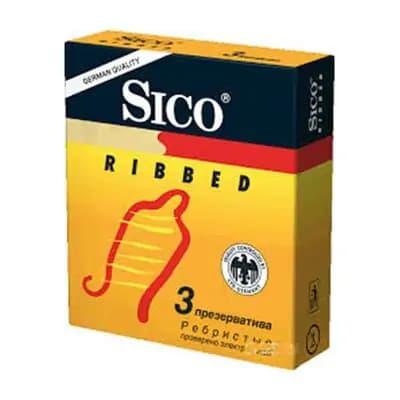 სიკო პრეზერვატივი Ribbed #3