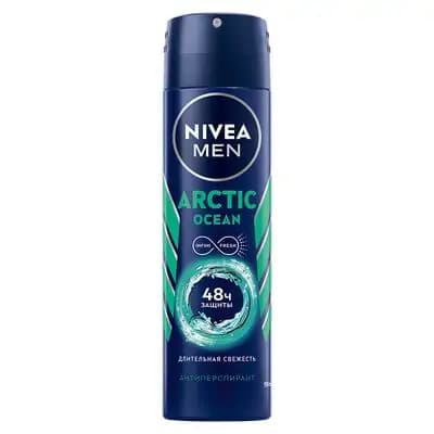 ნივეა - დეოდორანტი სპრეი Arctic ocean - მამაკაცი 150 მლ.
