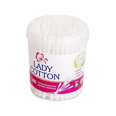 ლედი კოტონი ბამბიანი ჩხირები #100