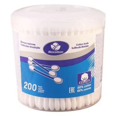 ბამბიანი ჩხირები #200