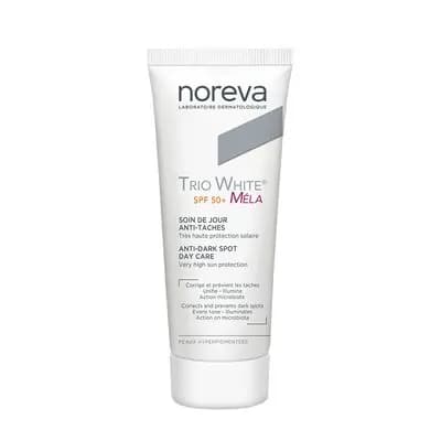 ნორევა-TRIO WHITE MELA კრემი SPF 50 40 მლ.