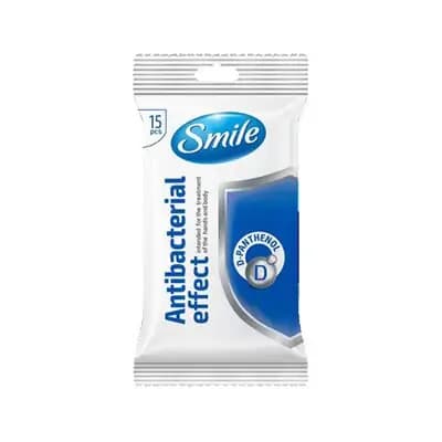 სმაილ სველი ხელსახოცი N15