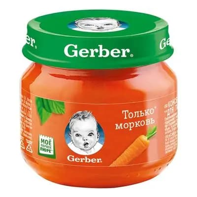 გერბერი-პიურე სტაფილოთი 80გ