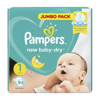 პამპერსი JUMBO N1 2-5კგ #94